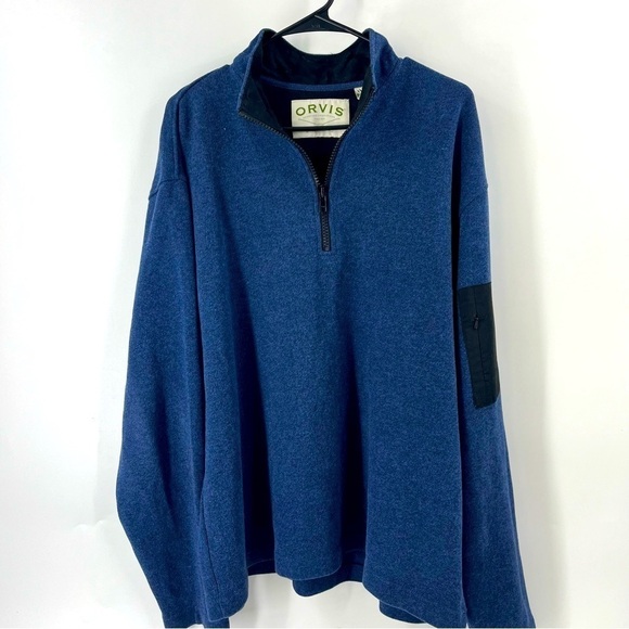 Orvis 1/4 Zip Longsleeve Sweater - Picture 3 of 5